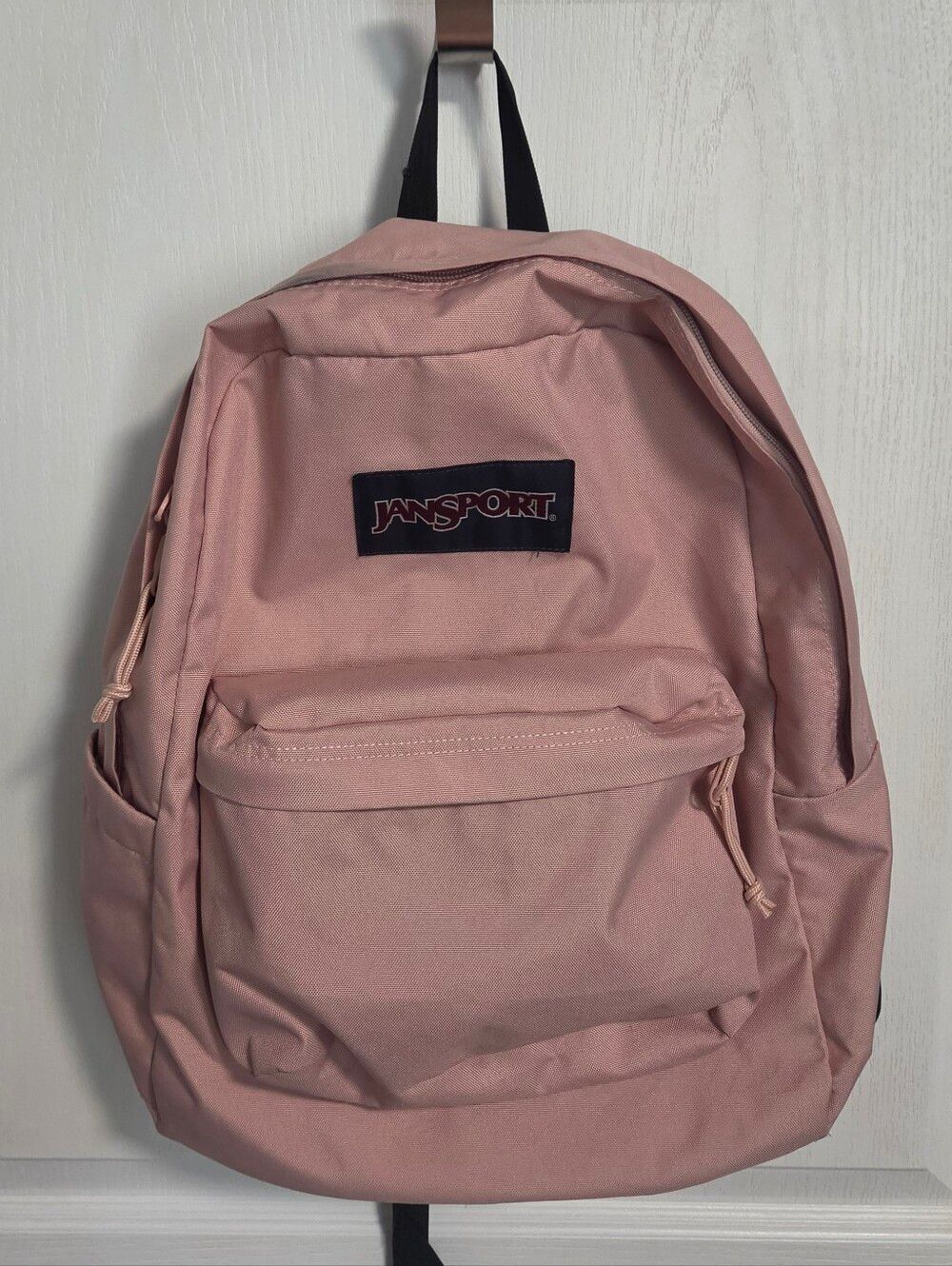 Jansport Superbreak Backpack Lightweight School Travel Pale Pink
